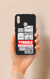 Huawei Y7 2019 Uyumlu Fragile Desenli Silikon Kılıf