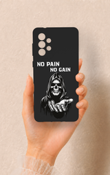 Samsung-A73 Uyumlu No Pain No Gain Desenli Silikon Kılıf