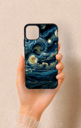 iPhone 11 Pro Max Uyumlu Yıldızlı Gece Desenli Silikon Kılıf