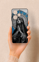 İnfinix Hot 30 Uyumlu Rahibe Desenli Silikon Kılıf