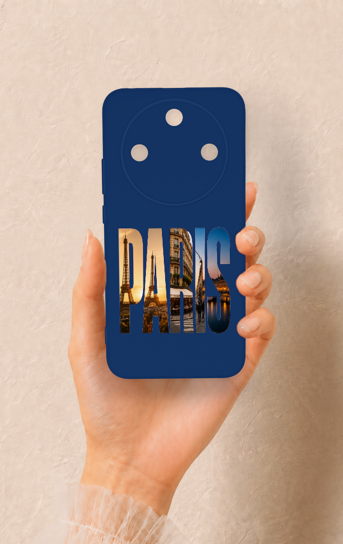 Honor Magic 8 Lite Uyumlu Paris Desenli Silikon Kılıf