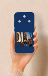 Honor Magic 8 Lite Uyumlu Paris Desenli Silikon Kılıf