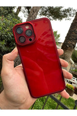 iPhone 14 Pro Kamera Korumalı Transparan Berry Kılıf