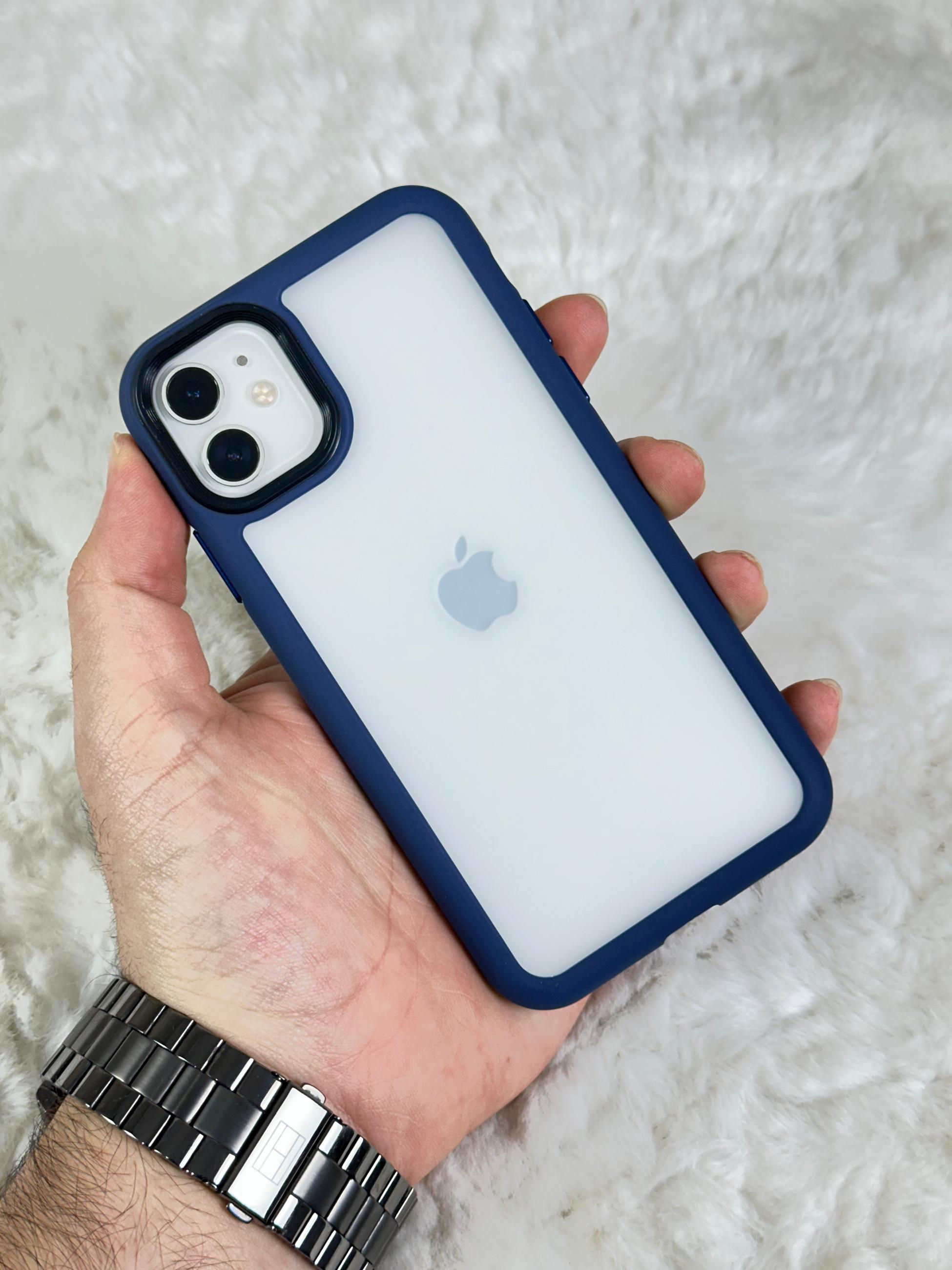 iPhone 11 Arkası Sert Yanları Yumuşak Düz Tiger