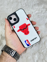 iPhone 15 Stylish Kabartmalı Kılıf