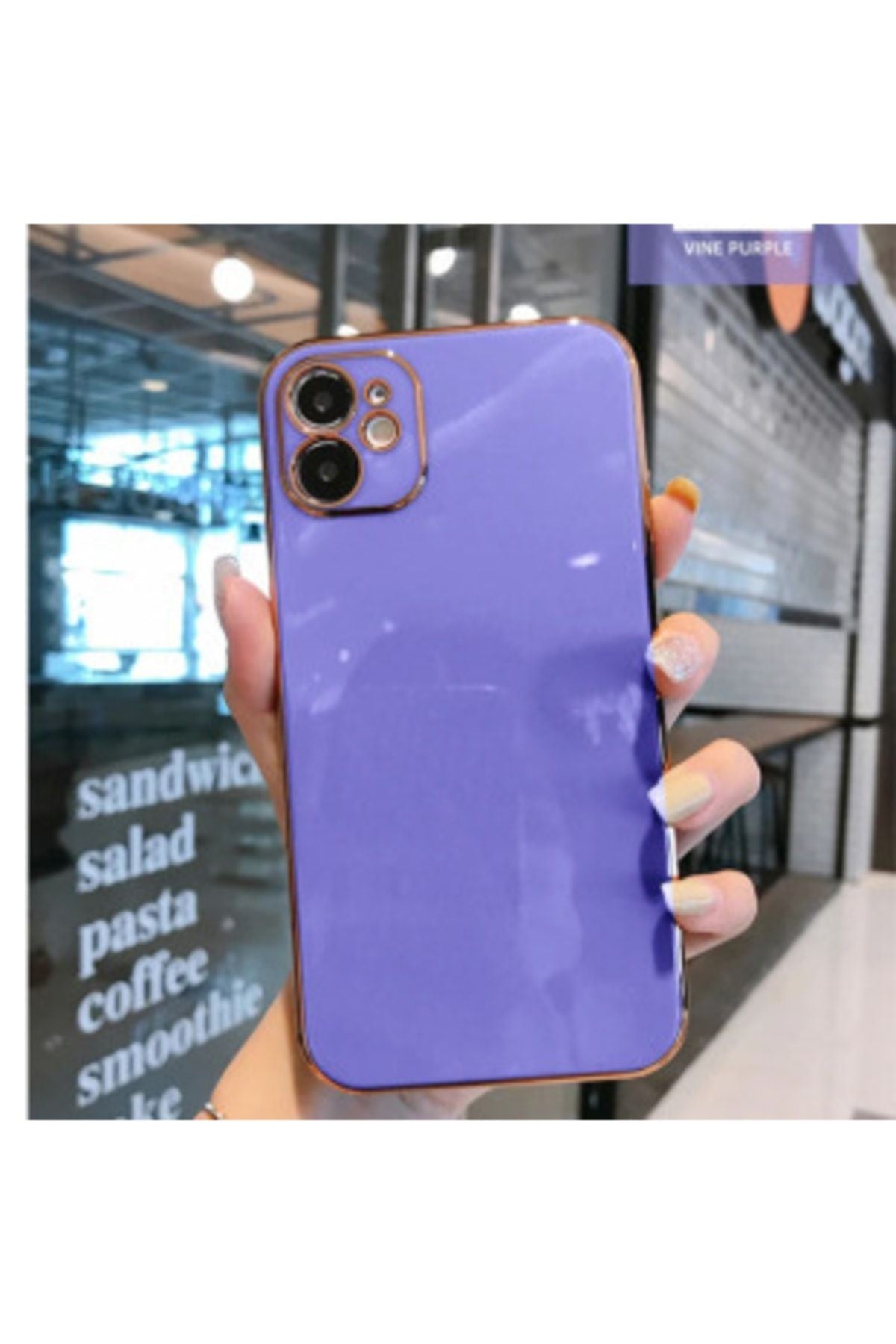 Apple iPhone 11 Kenarları Parlak Bark Kılıf