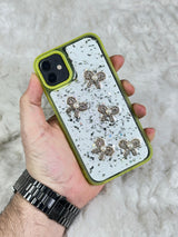 iPhone 11 Şeffaf Parlak Taşlı Glitter Kılıf