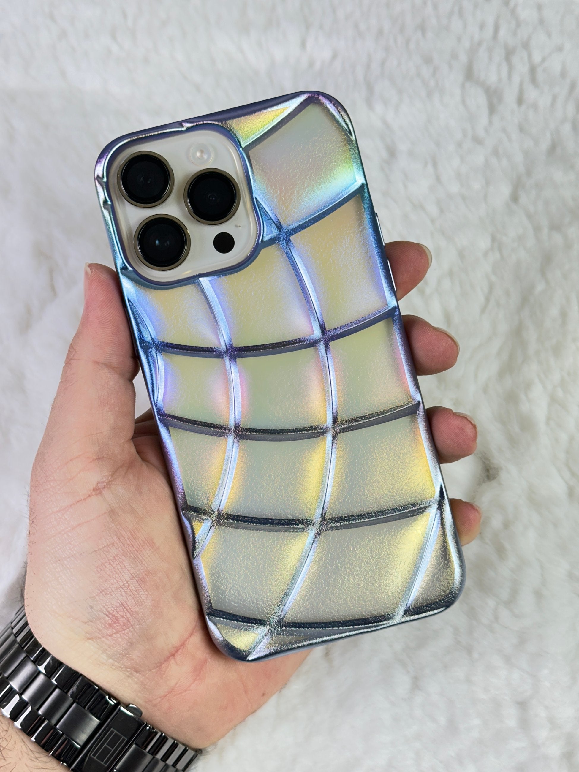 iPhone 15 Pro Max ile Uyumlu Darbe Emicili Renkli Kamera Çıkıntılı Colorix Kılıf