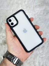 iPhone 11 Arkası Sert Yanları Yumuşak Düz Tiger