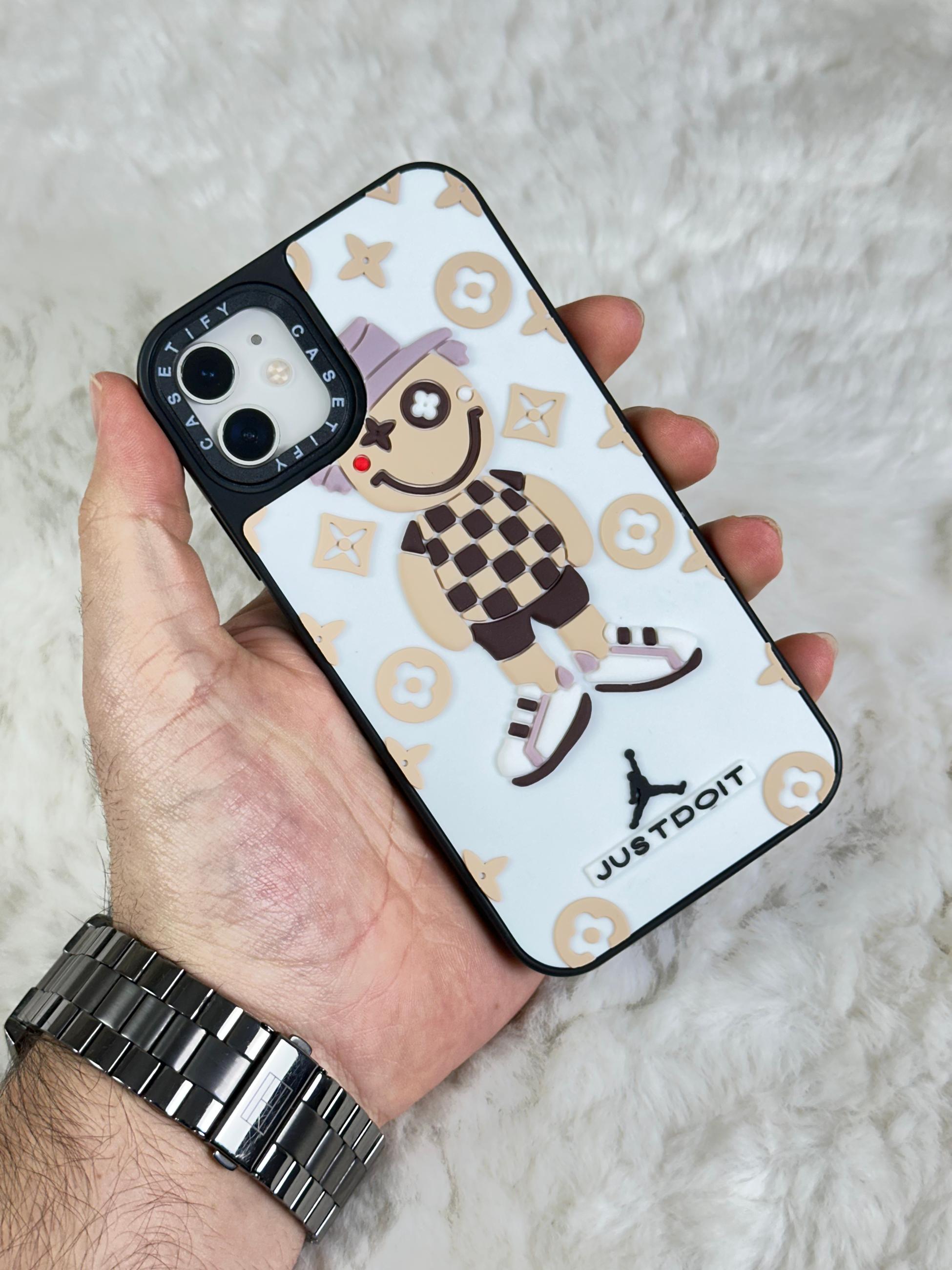 iPhone 11 Stylish Kabartmalı Kılıf
