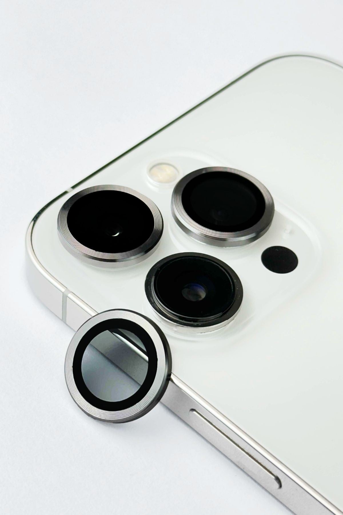 iPhone 12 Pro Max ve iPhone 12 Pro Uyumlu Kamera Lens Koruyucu