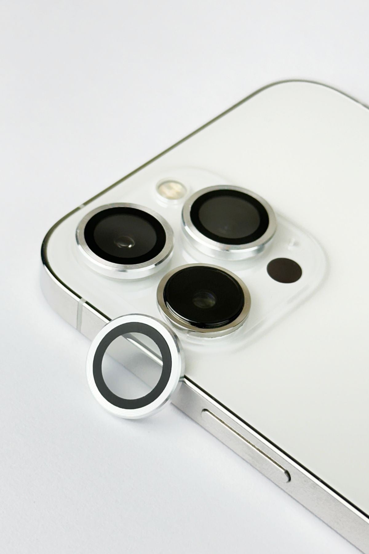 iPhone 12 Pro Max ve iPhone 12 Pro Uyumlu Kamera Lens Koruyucu