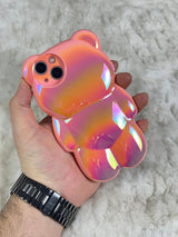 iPhone 13 3D Ayıcıklı Telefon Kılıfı
