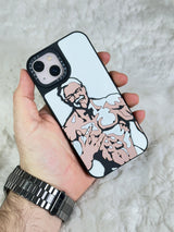 iPhone 15 Stylish Kabartmalı Kılıf