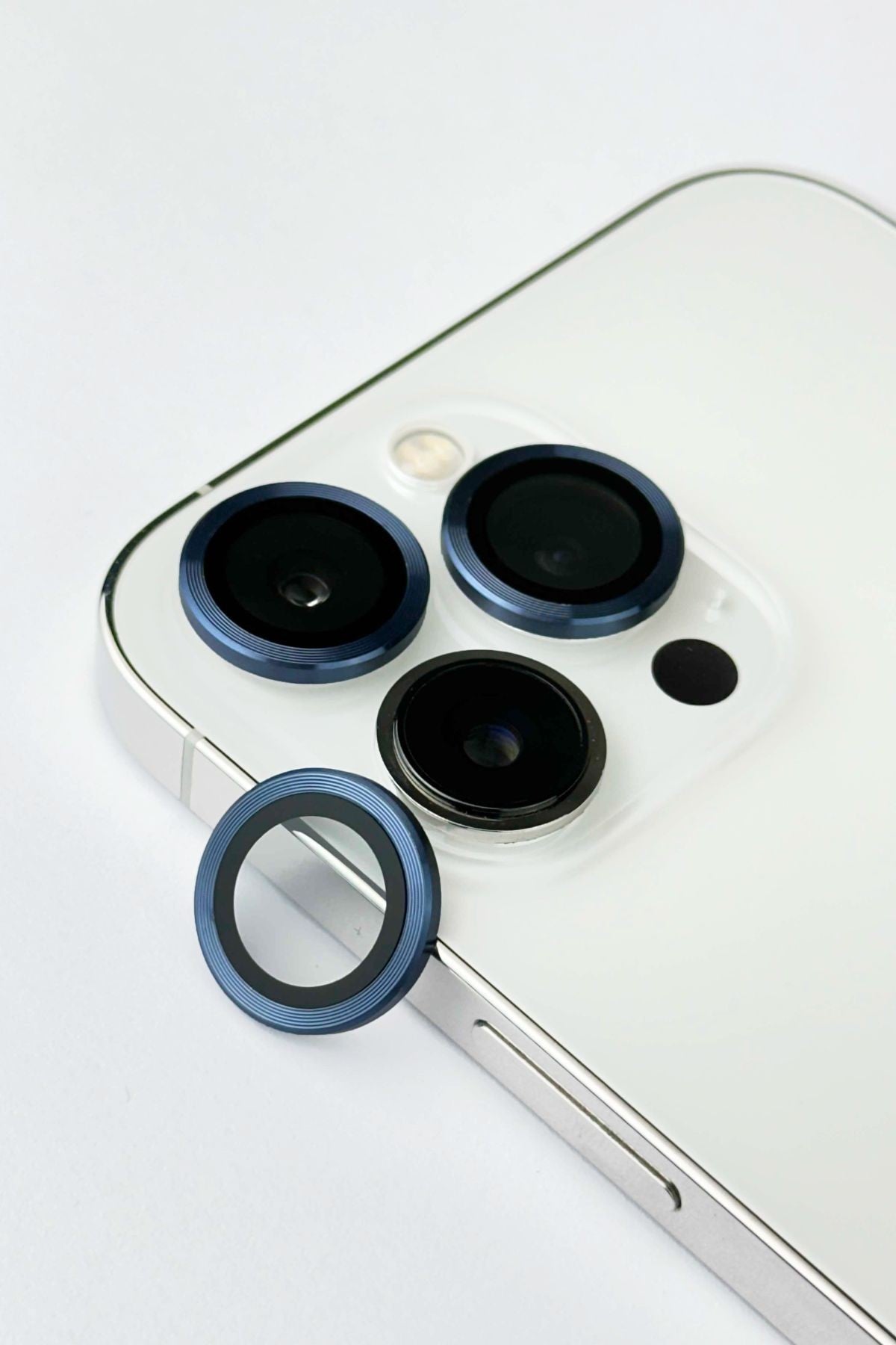 iPhone 12 Pro Max ve iPhone 12 Pro Uyumlu Kamera Lens Koruyucu