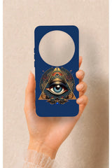 Xiaomi Mi 15 Ultra Uyumlu Pyramid Eye Desenli Silikon Kılıf